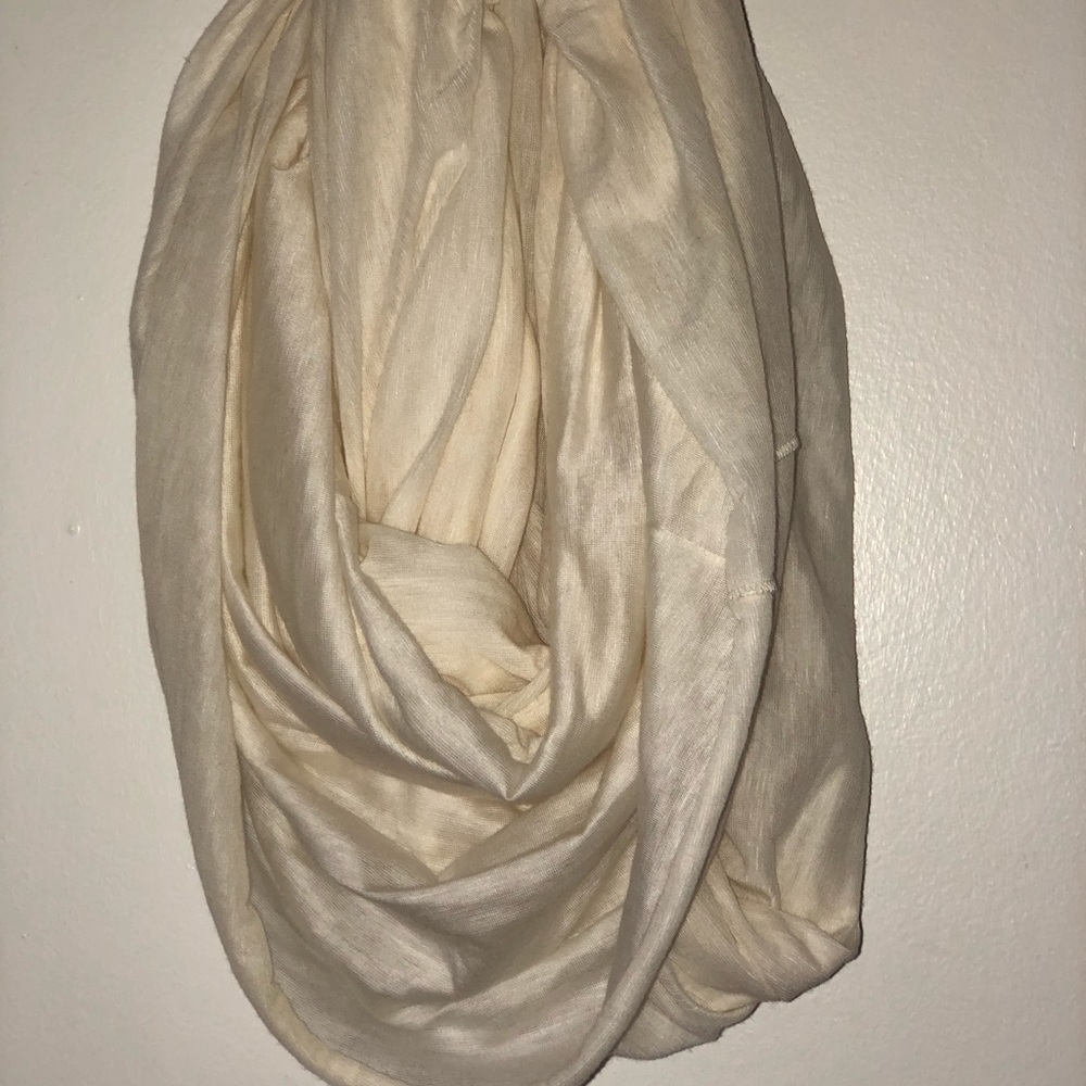 Cream color scarf